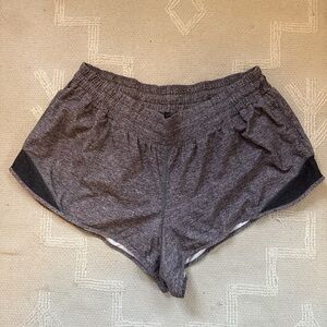 Lululemon Athletica Charcoal Women's Athletic Shorts